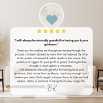 Divorce Support Client Review - B.K. - WI